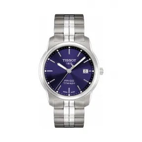 天梭 Tissot T-Classic系列 钛金属 石英机芯 男表 T049.410.44.041.00