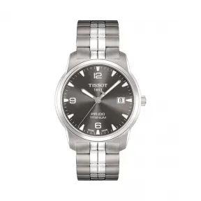 天梭 Tissot T-Classic系列 钛金属 石英机芯 男表 T049.410.44.067.00