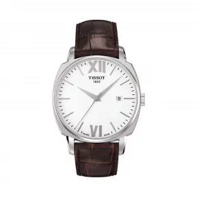 天梭 Tissot T-Classic系列 牛皮 自动机械机芯 男表 T059.507.16.018.00