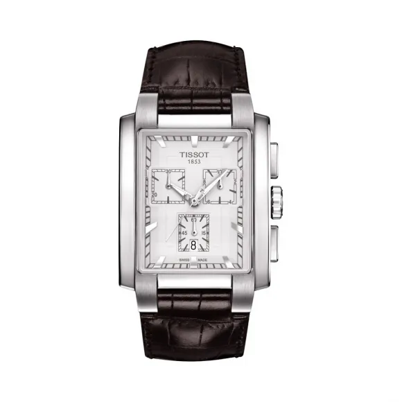 天梭 Tissot T-Classic系列 皮革 石英机芯 男表 T061.717.16.031.00