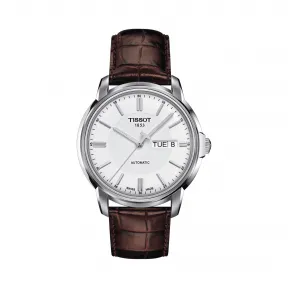 天梭 Tissot T-Classic系列 皮革 自动机械机芯 男表 T065.430.16.031.00