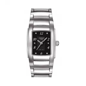 天梭 Tissot T-Lady系列 精钢 石英机芯 女表 T073.310.11.057.00