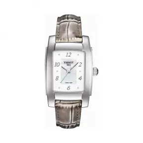 天梭 Tissot T-Lady系列 皮革 石英机芯 女表 T073.310.16.116.01