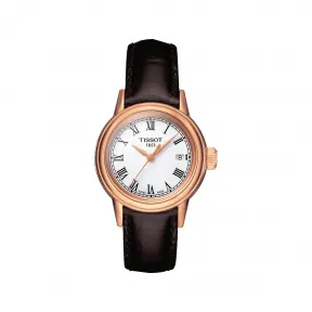 天梭 Tissot T-Classic系列 皮革 石英机芯 女表 T085.210.36.013.00