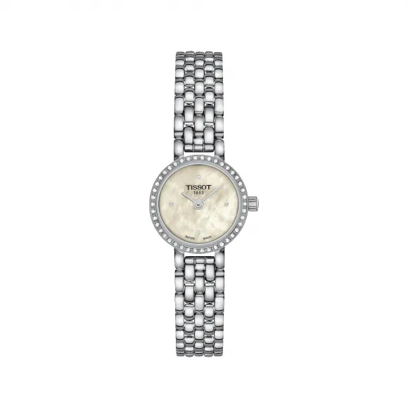 天梭/Tissot  T-Lady系列 19.5MM 316L不锈钢 石英机芯 女表 T140.009.61.116.00