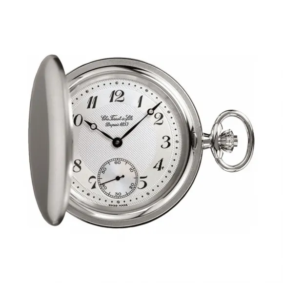 天梭 Tissot T-Pocket系列 合成材料 自动机械机芯 怀表 T83.7.407.32