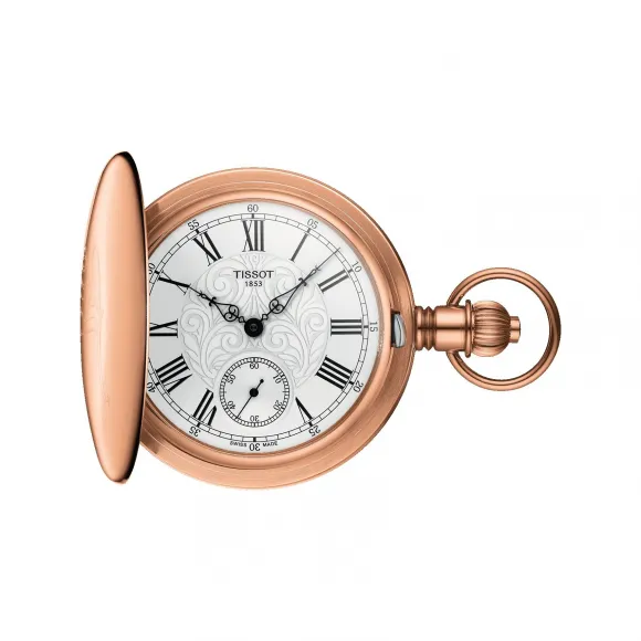 天梭/Tissot 猎手系列 5N黄铜玫瑰金 52 MM X 52 MM 机械机芯 男表 T864.405.99.033.01