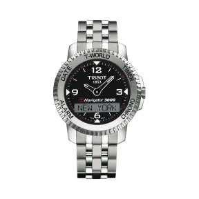 天梭 Tissot T-Touch系列 精钢 石英机芯 男表 T96.1.488.52