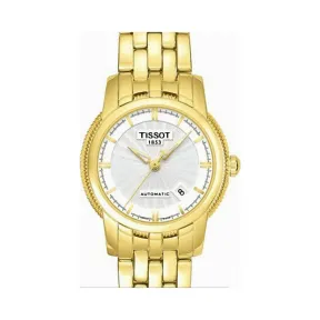 天梭 Tissot T-Classic系列 精钢镀金 自动机械机芯 女表 T97.5.183.31