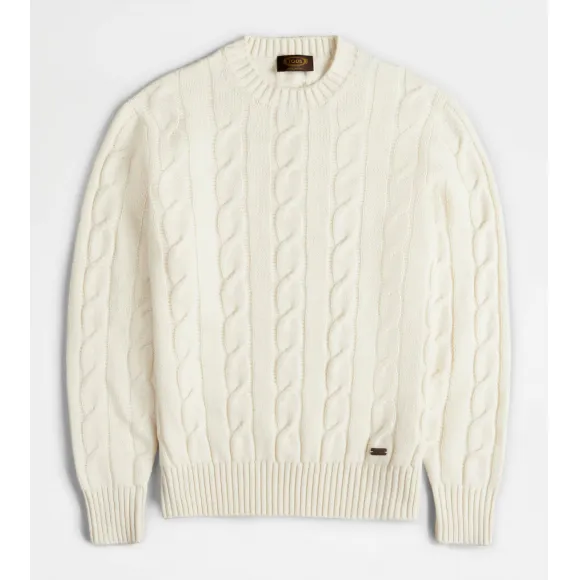 托德斯/Tod's 男人 灰色 羊绒混纺圆领套头衫 X8MC1498260VRHB002