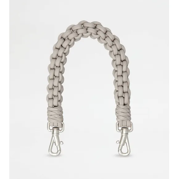 托德斯/Tod's Woman グレー レザー ハンドル スモール XAWITCQ10L0RORPZB221