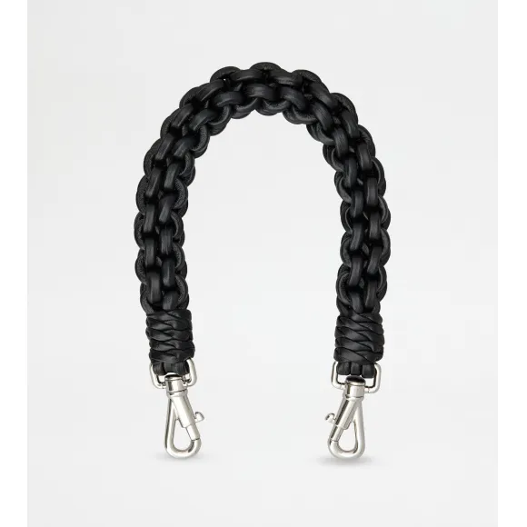 托德斯/Tod's Woman ブラック レザー ハンドル スモール XAWITCQ10L0RORPZB999