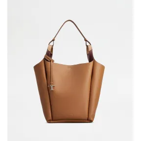 托德斯/Tod's 女人 彩色 中号皮革水桶包 XBWAPIE0300QRI9P13