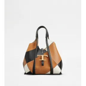 托德斯/Tod's Woman マルチカラー T タイムレス レザー ショッピング バッグ ミニ XBWTSBAN100T6LPZ8O16