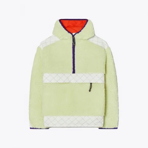 汤丽柏琦/Tory Burch 长绒连帽套衫 140096-764