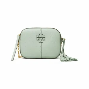 汤丽柏琦/Tory Burch BLUE CELADON Cow Leather 相机包 64447-473