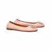 汤丽柏琦/Tory Burch SHELL PINK OVINE LEATHER 平底鞋 74062-650