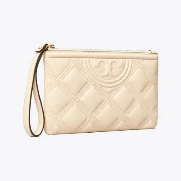 汤丽柏琦/Tory Burch Fleming 软皮手腕包 80811-122