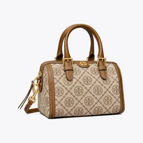 汤丽柏琦/Tory Burch 【明星同款】T Monogram 迷你提花酒桶包 82939-371