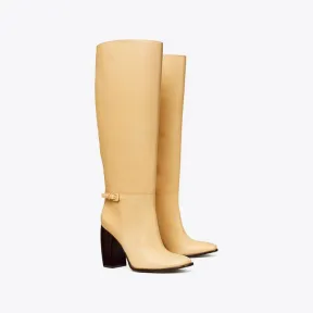 汤丽柏琦/Tory Burch 弧形跟搭扣靴 83772-700