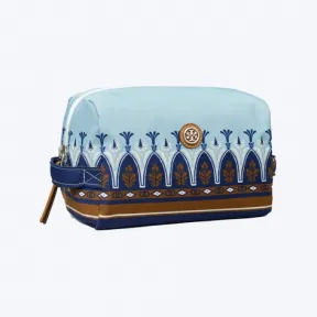 汤丽柏琦/Tory Burch 大号印花锦纶化妆包 85102-400