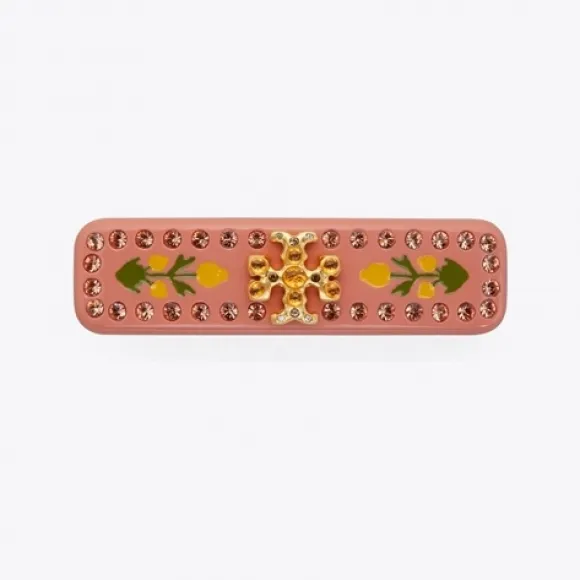 汤丽柏琦/Tory Burch Roxanne 小号缀饰发夹 85650-650