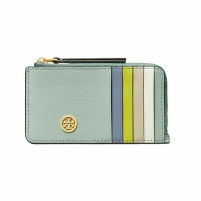 汤丽柏琦/Tory Burch BLUE CELADON Cow Leather 卡片夹 88051-473
