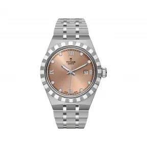 帝舵/Tudor 帝舵皇家系列 28MM 磨光及磨砂钢表壳 自动机械机芯 女表 M28300-0010