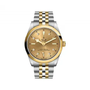 帝舵/Tudor 碧湾型 36MM 磨光及磨砂钢 自动机械机芯 中性表 M79643-0008