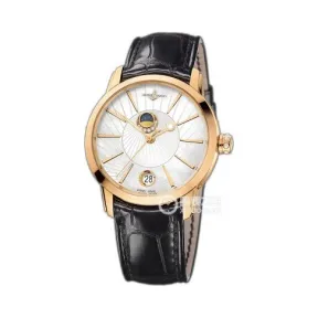 雅典/Ulysse Nardin 鎏金系列 18k玫瑰金 自动机械 女表 8296-123-2-91