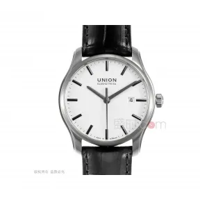 宇联/Union Glashuette 维罗 41MM 钢 银色 自动机械机芯 男表 D001.407.16.031.00