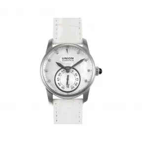 宇联/Union Glashuette 赛丽丝 36MM 钢 银色 自动机械机芯 女表 D004.228.16.116.00