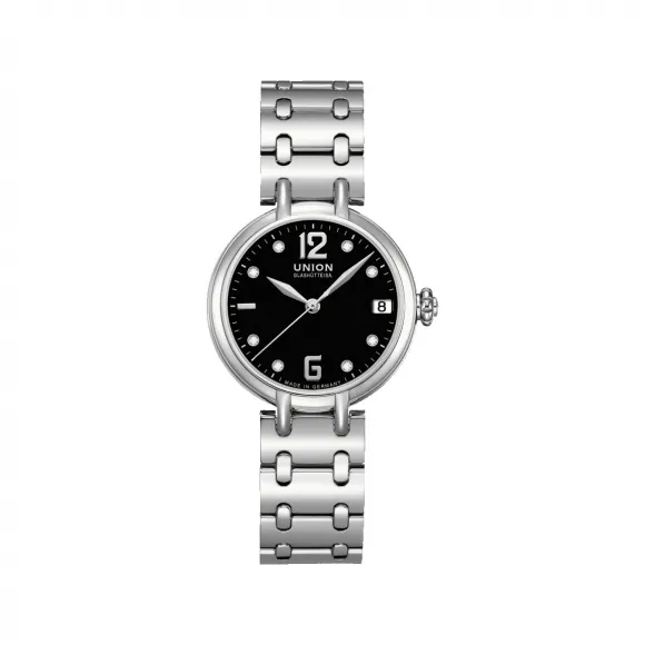 宇联/Union Glashuette SIRONA 系列 32.00 MM 316L 精钢 自动机械机芯 女表 D006.207.11.056.00