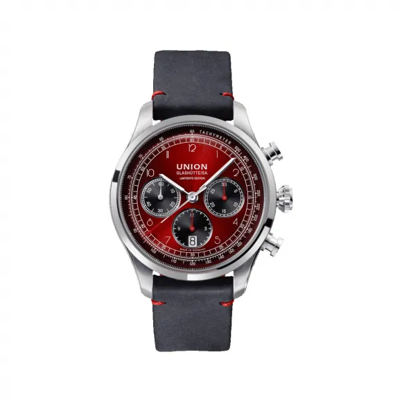 宇联/Union Glashuette BELISAR 系列 44.00 MM 316L 精钢 自动机械机芯 男表 D009.427.16.442.09