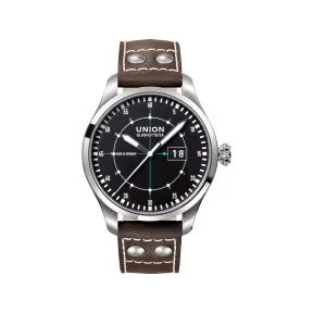 宇联/Union Glashuette BELISAR 系列 45.00MM 316L 精钢 自动机械机芯 男表 D009.626.16.057.00