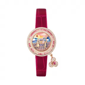 梵克雅宝/Van Cleef & Arpels Charms Romance Parisienne Rencontre腕表 - VCARO8WP00