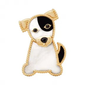 梵克雅宝/Van Cleef & Arpels Lucky Animals Dog胸针 - VCARP2AU00