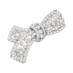 梵克雅宝/Van Cleef & Arpels Snowflake noeud胸针 - VCARP39700