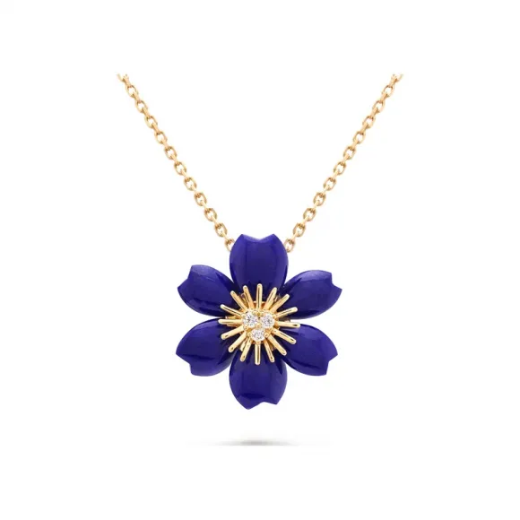 梵克雅宝/Van Cleef & Arpels Rose de Noël吊坠 迷你款式 VCARP7T200