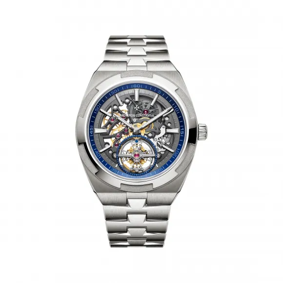 江诗丹顿/Vacheron Constantin OVERSEAS纵横四海系列 42.5 MM 钛金 自动上链 男表 6000V-210T-B935 VMX60TC935