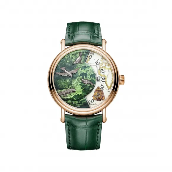 江诗丹顿/Vacheron Constantin METIERS D'ART艺术大师系列 41 MM 粉红金 自动上链 男表 7500U-000R-B994 VMX75RB994