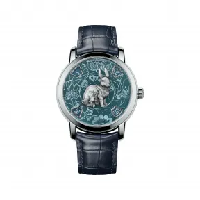 江诗丹顿/Vacheron Constantin METIERS D'ART艺术大师系列 40MM 950铂金 自动机械机芯 男表 86073-000P-B932