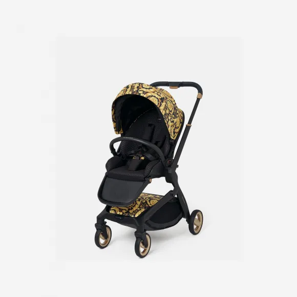 范思哲Versace Kids Barocco 新生儿婴儿推车 1000397-YB00394-YSGG