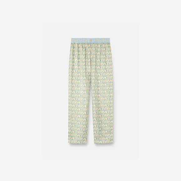 范思哲/Versace Men's Allover睡裤 1000947-1A07866-5V510