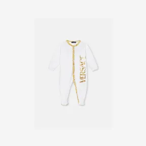 范思哲/Versace 儿童新生儿系列 Barocco婴儿哈衣 1001585-1A04463-2W110