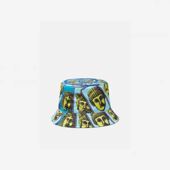 范思哲/Versace Men's Le Maschere渔夫帽 1009612-1A06960-5G540