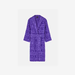 范思哲/Versace Allover 浴衣 1010660-1A07545-Z4800