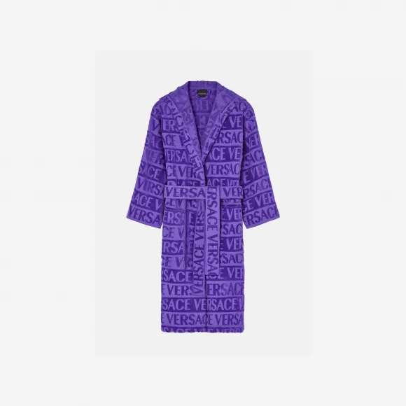 范思哲/Versace Allover 浴衣 1010660-1A07545-Z4800