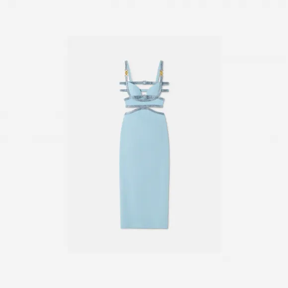 范思哲/Versace Women's Medusa '95水晶镂空礼服 1011610-1A08691-1V590