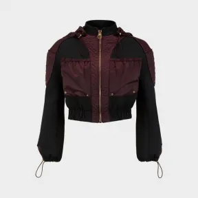 范思哲/Versace 连帽科技华达呢外套 - 黑色 外套&大衣 A77161-A219223_A2909